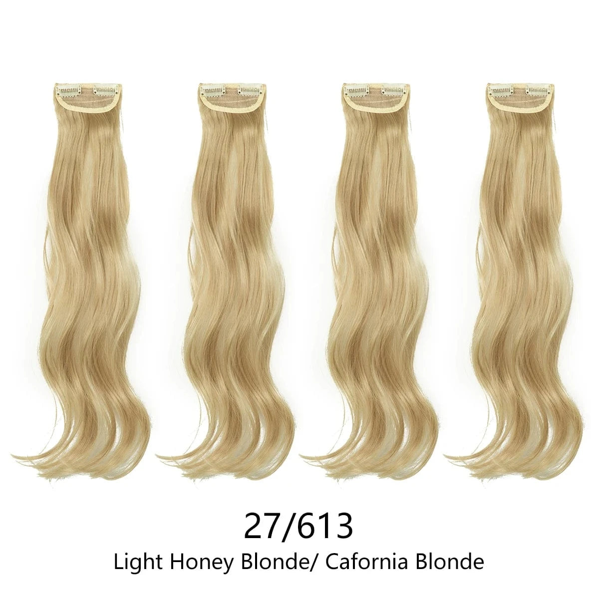 SARLA Dropshipping 16''20''24'' Cheap Synthetic Long Natural Invisible Curly One Piece Hair Pieces Clip in Hair Extension