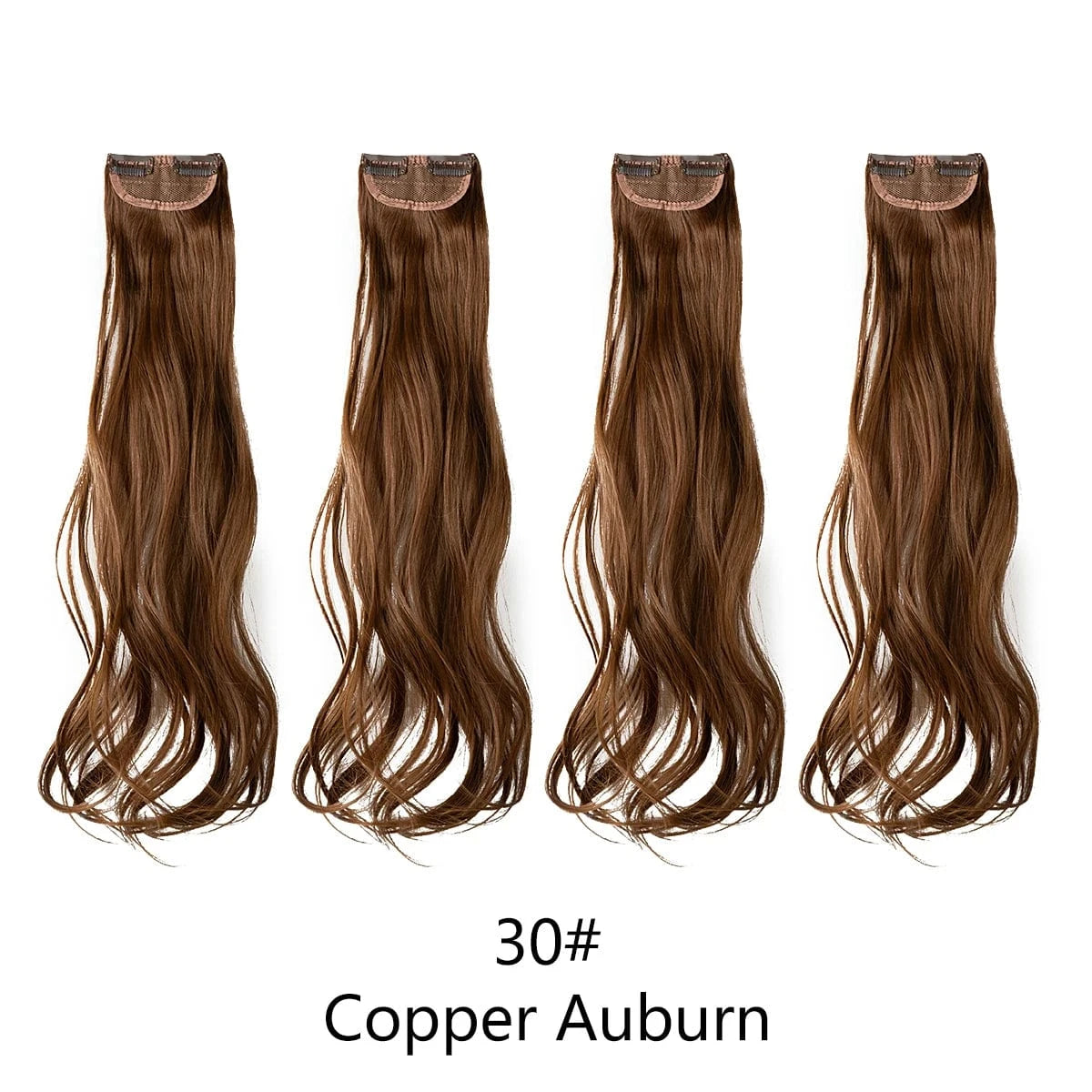 SARLA Dropshipping 16''20''24'' Cheap Synthetic Long Natural Invisible Curly One Piece Hair Pieces Clip in Hair Extension