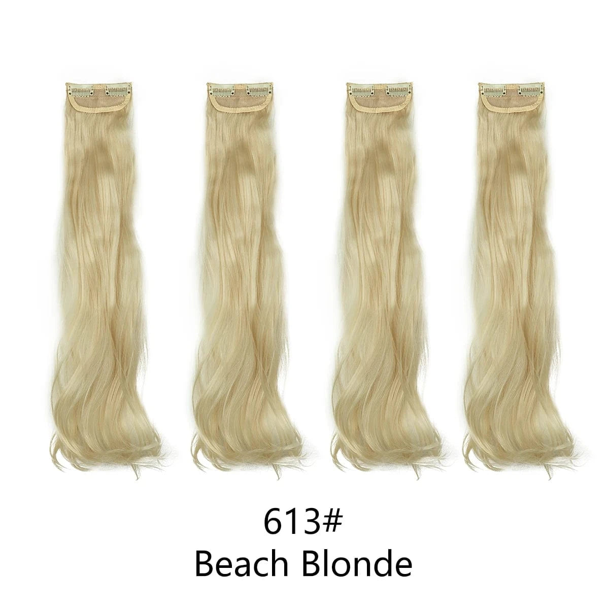 SARLA Dropshipping 16''20''24'' Cheap Synthetic Long Natural Invisible Curly One Piece Hair Pieces Clip in Hair Extension