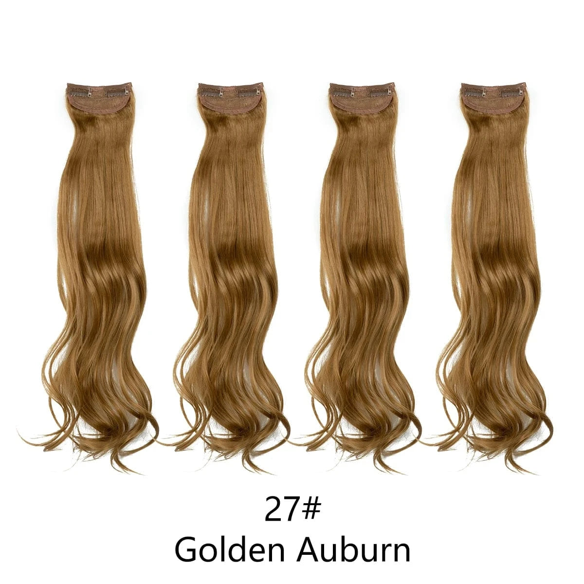 SARLA Dropshipping 16''20''24'' Cheap Synthetic Long Natural Invisible Curly One Piece Hair Pieces Clip in Hair Extension