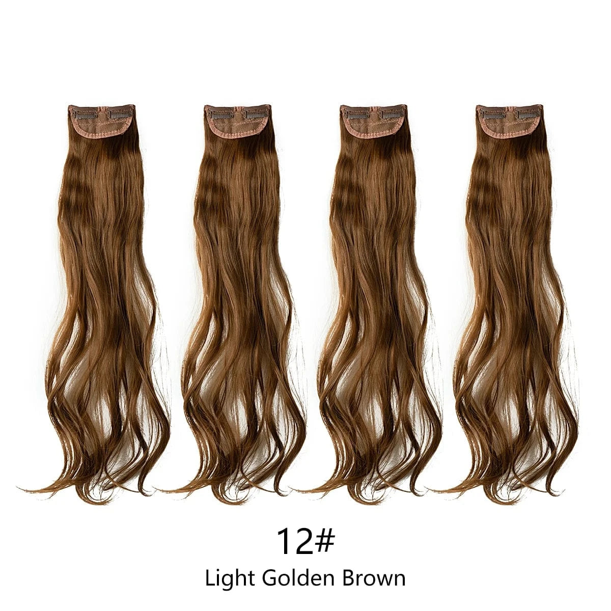 SARLA Dropshipping 16''20''24'' Cheap Synthetic Long Natural  Invisible Curly  One Piece Hair Pieces Clip in Hair Extension