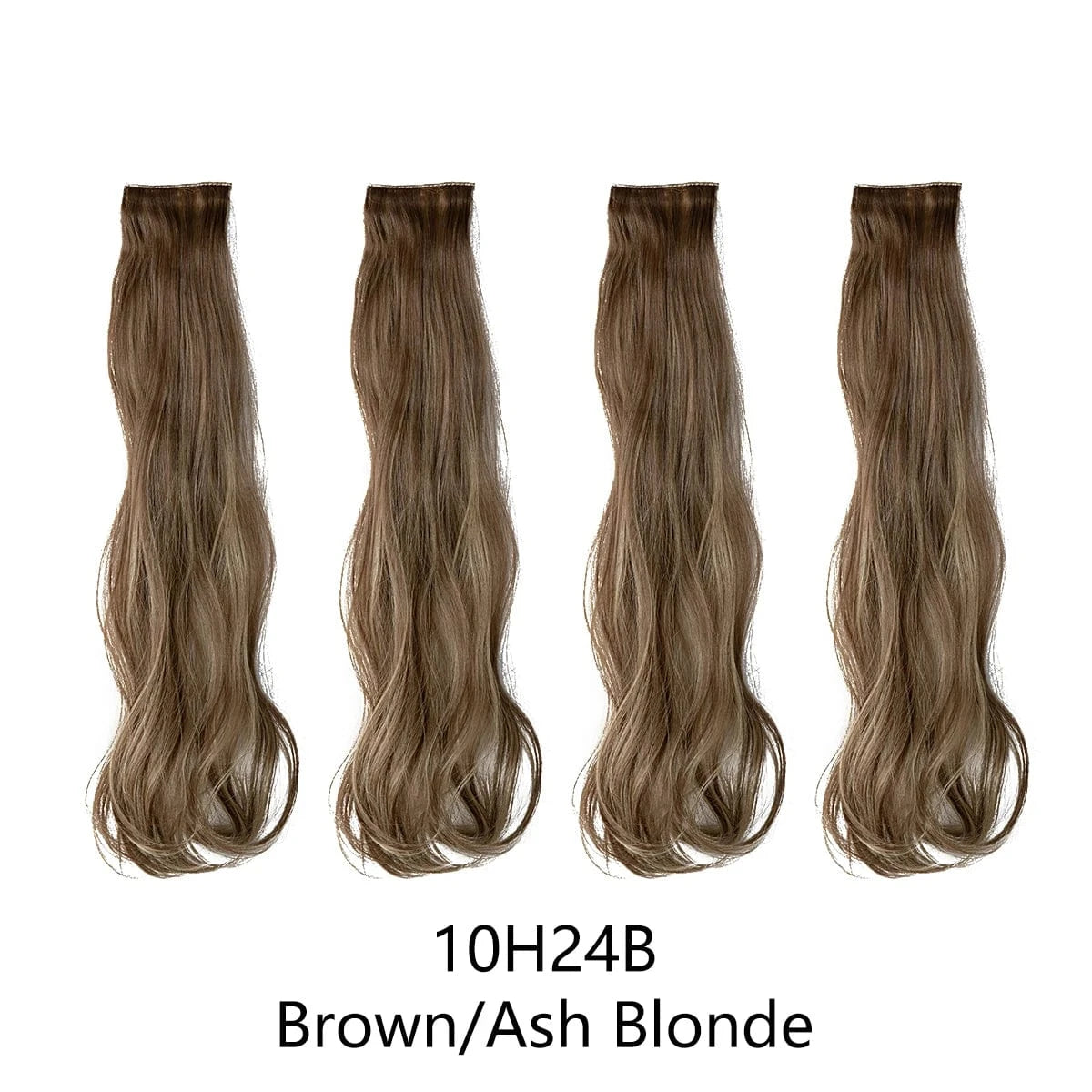 SARLA Dropshipping 16''20''24'' Cheap Synthetic Long Natural Invisible Curly One Piece Hair Pieces Clip in Hair Extension