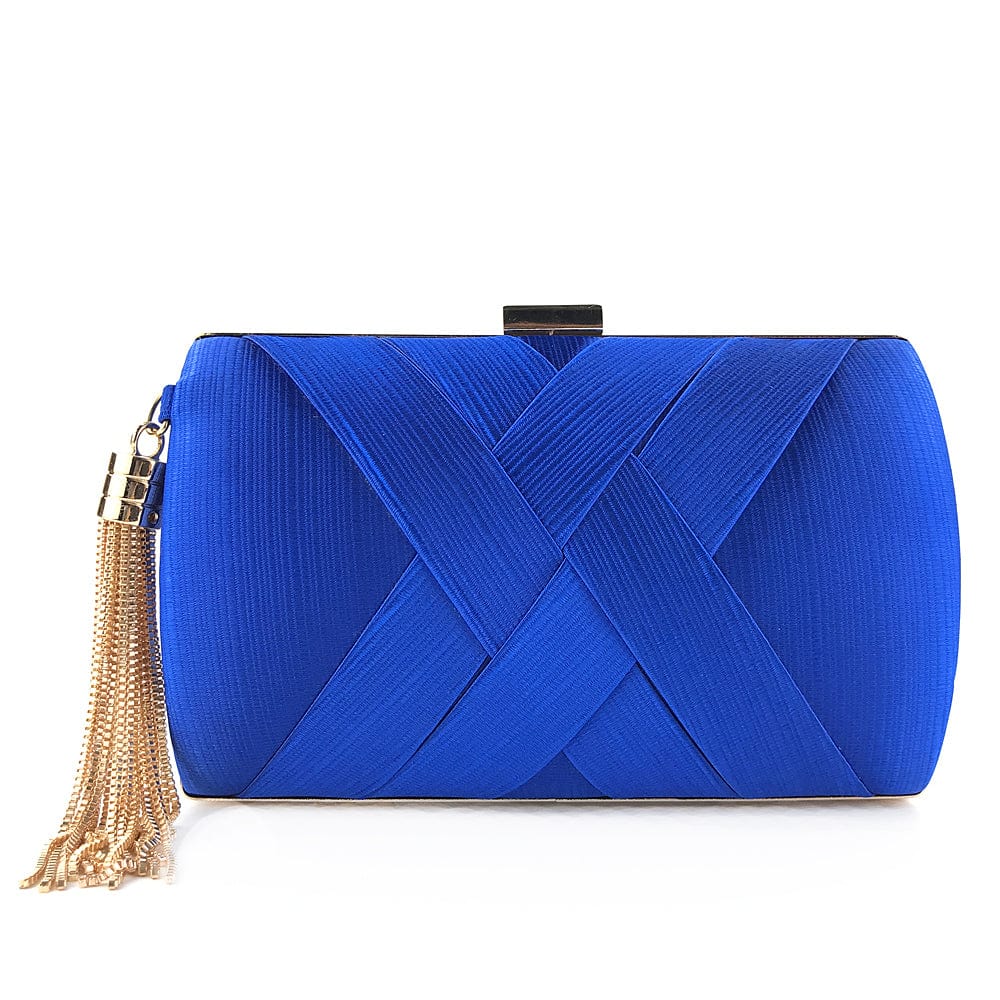 Satin Tassels Clutch Bag Vintage Handbag Evening Bags Silk Satin Party women ladies Handbags Clutch Purse