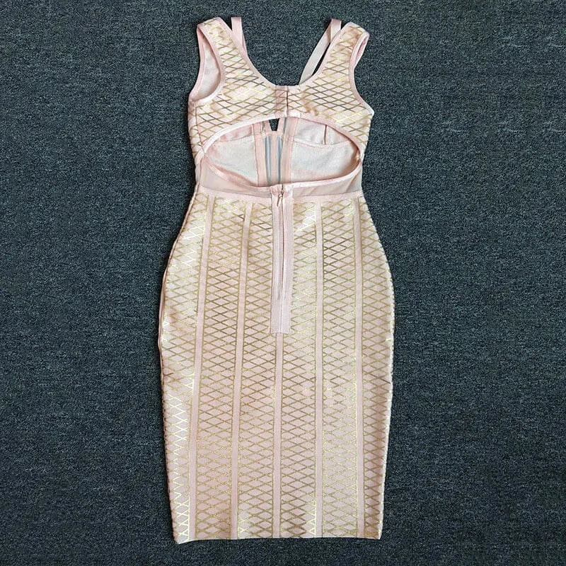 SB2696 Kimshein Summer Sexy Mesh See Through Women Fitness Tank Dress Elegant Knee Lengeh Bodycon Dress