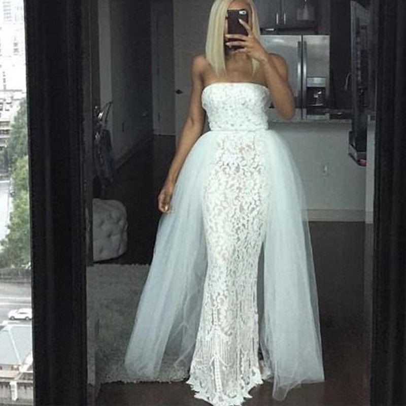 Sexy Autumn Floor Length Soild Mesh Elastic High Waist Women Skirt