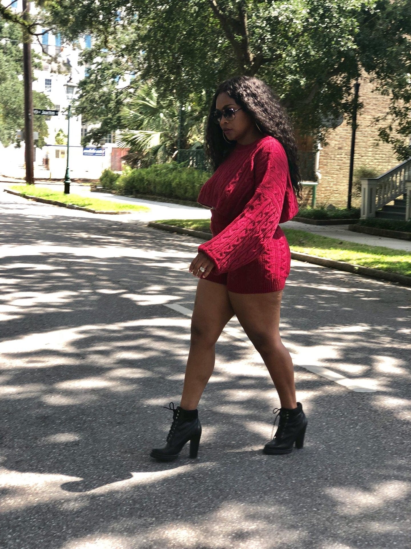 Sexy classic winter sweater solid color wholesale women sweat suits set apparel