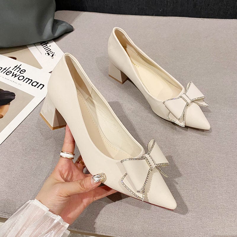 sh11795a New Spring Summer ladies shoes pointed toe Autumn Elegant Fashion 2023 women low heels shoes