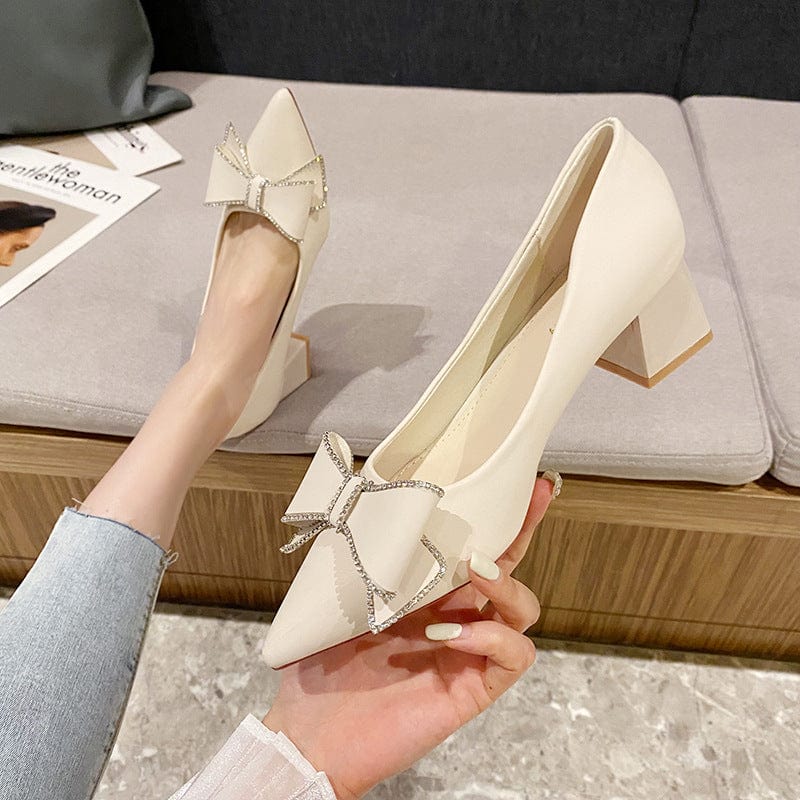 sh11795a New Spring Summer ladies shoes pointed toe Autumn Elegant Fashion 2023 women low heels shoes