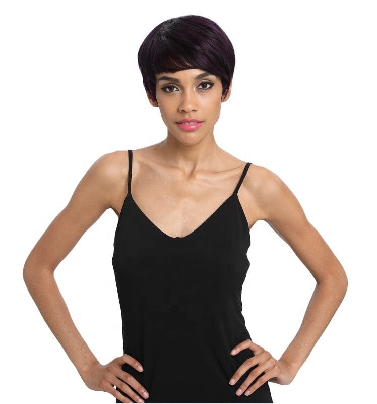 short afro kinky curly with bangs honey brown remy brazilian gray wholesale fake scalp human hair wig