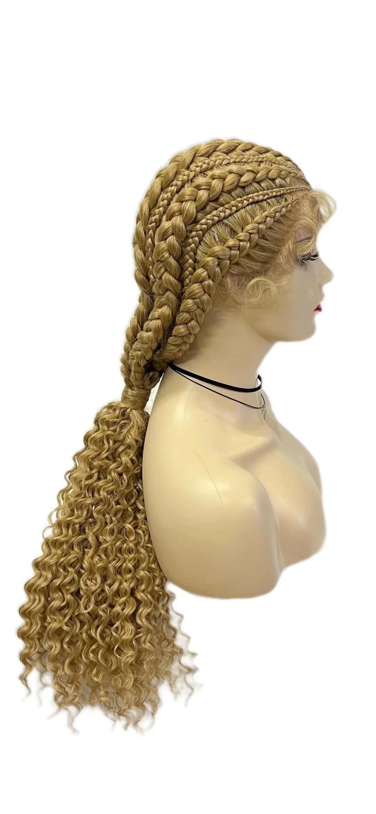 short curly braid wig for black woman wholesale braided lace wigs glueless braid wig vendors