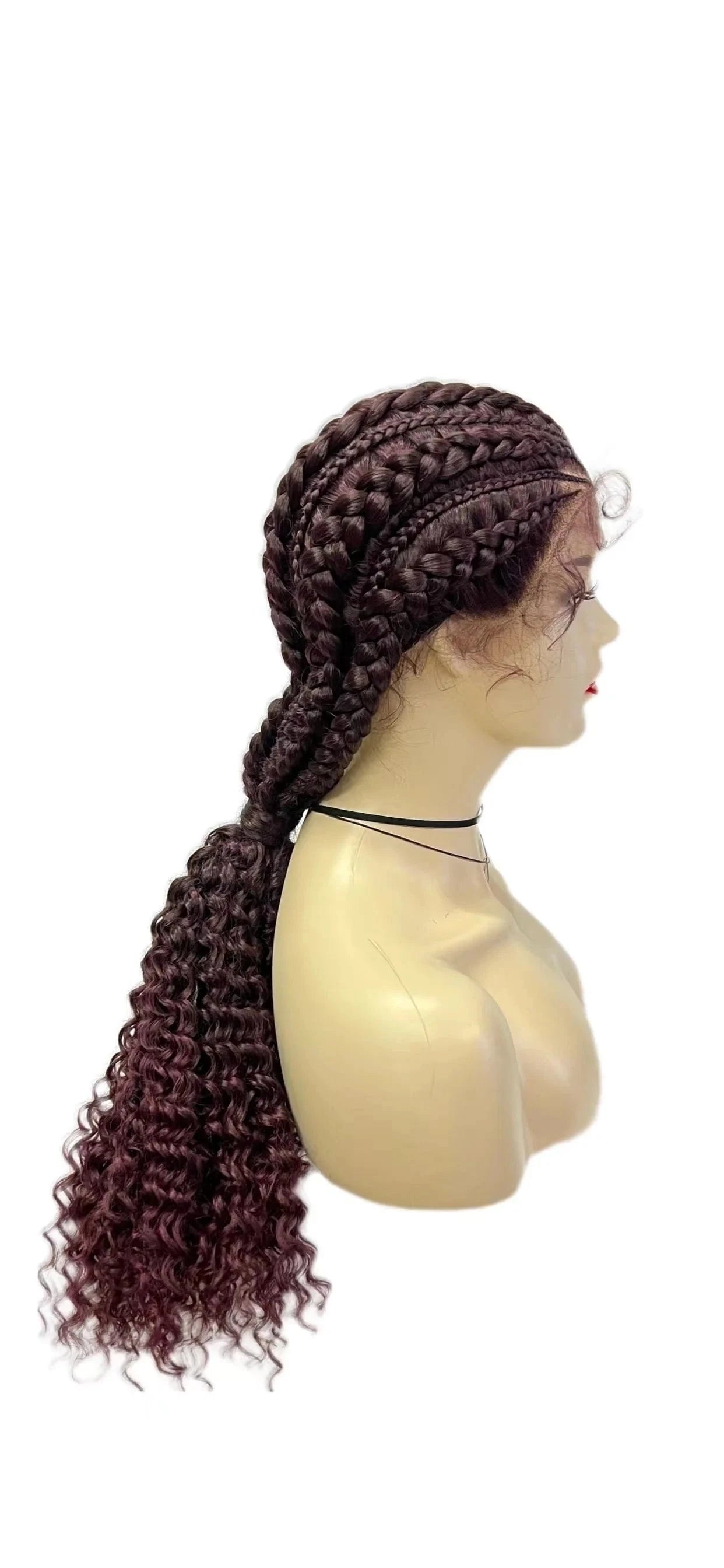 short curly braid wig for black woman wholesale braided lace wigs glueless braid wig vendors