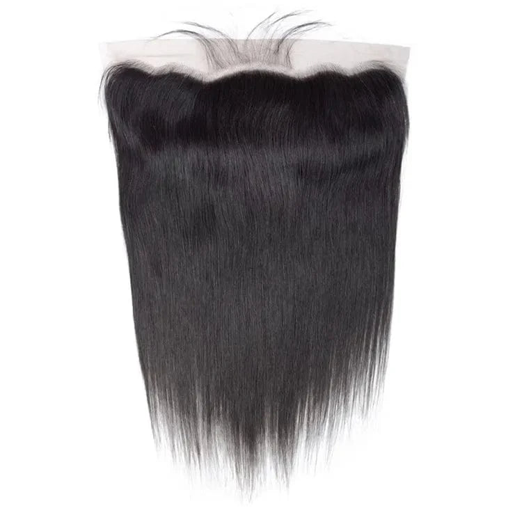 Silk Base Malaysian Straight Virgin Brazilian Hair 360 Lace Frontal Closure