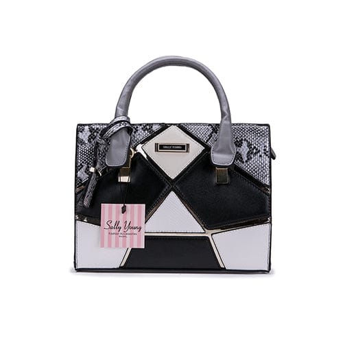 silver HEC Best-Selling Products Big Capacity Pu Handbag Women Shoulder Bag