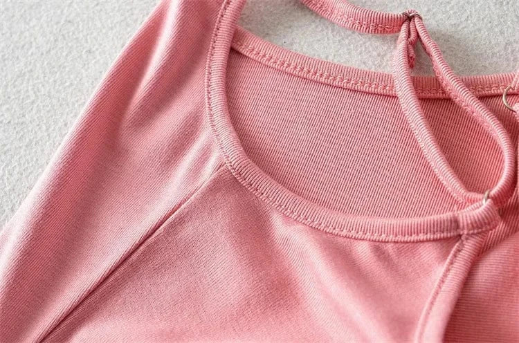 Simple Classic 6 Color Elegant Casual Mini Length Sleeveless O Neck Stretch Jersey Bodycon Casual Dresses