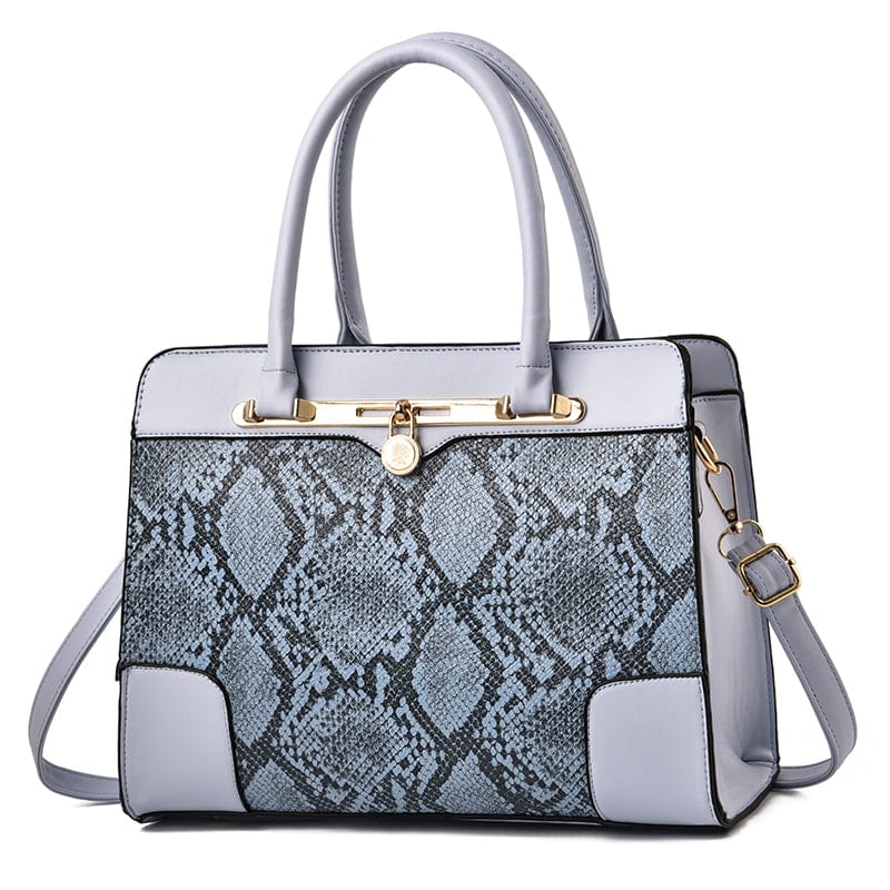 Simple snake pattern design of women's bags crossbody bags large capacity shoulder crossbody handbag