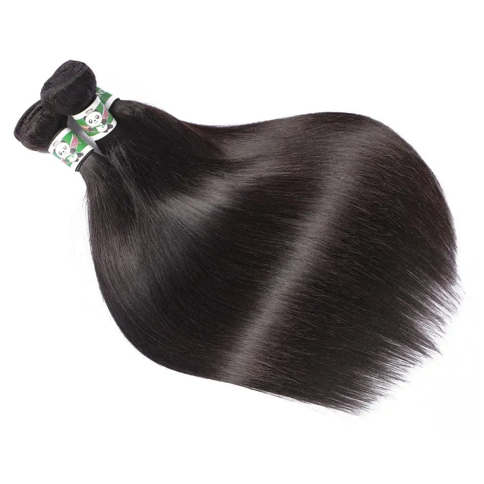 Single Donor European Hair Bundles Natural Color Double Drawn Virgin Cuticle Aligned Hair Extensions 100% Human Hair