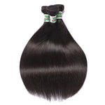 Single Donor European Hair Bundles Natural Color Double Drawn Virgin Cuticle Aligned Hair Extensions 100% Human Hair