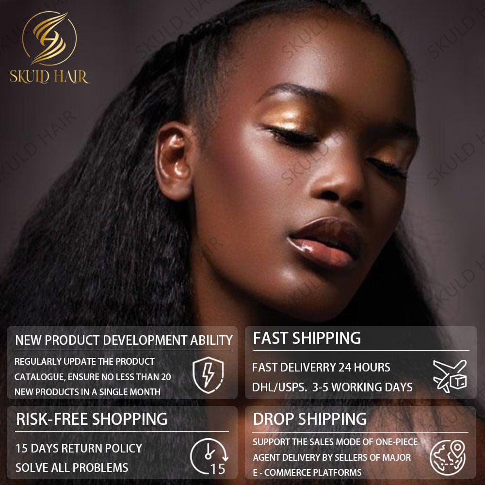 Skuld Short Color Human Hair Wigs Pixie Cut Human Hair Wigs for Black Women Drop Shipping Wholesale