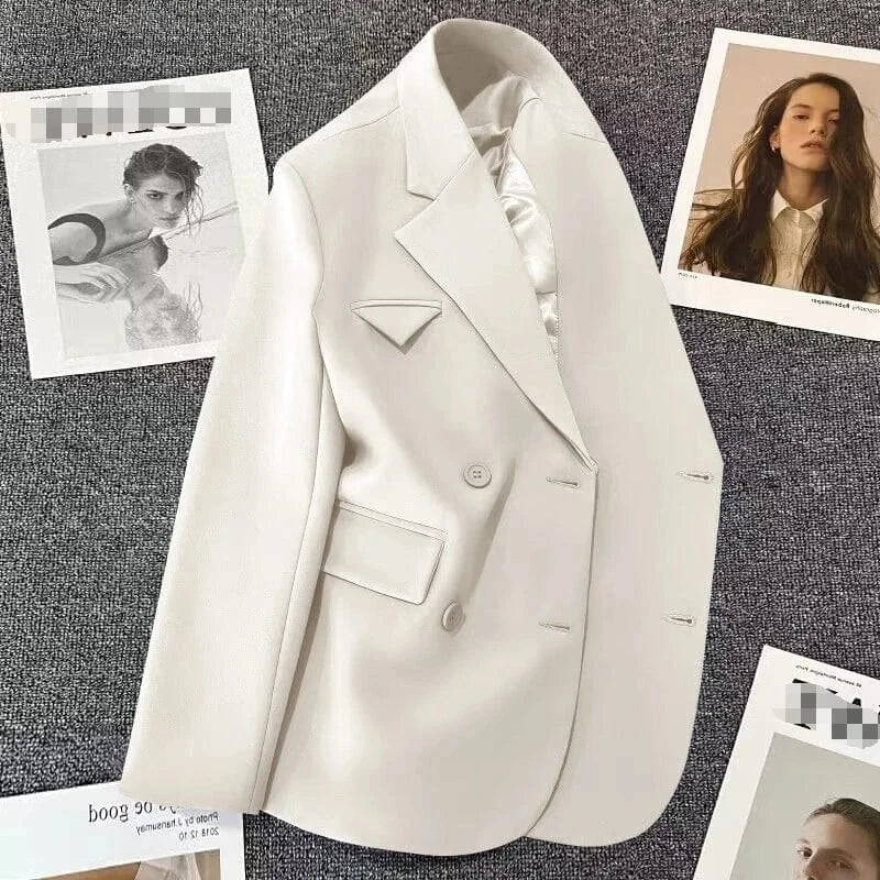 Spring and Autumn New Plus size Fashionable Elegant loose High-end suit Slimming top age-reducing Suit coat For women