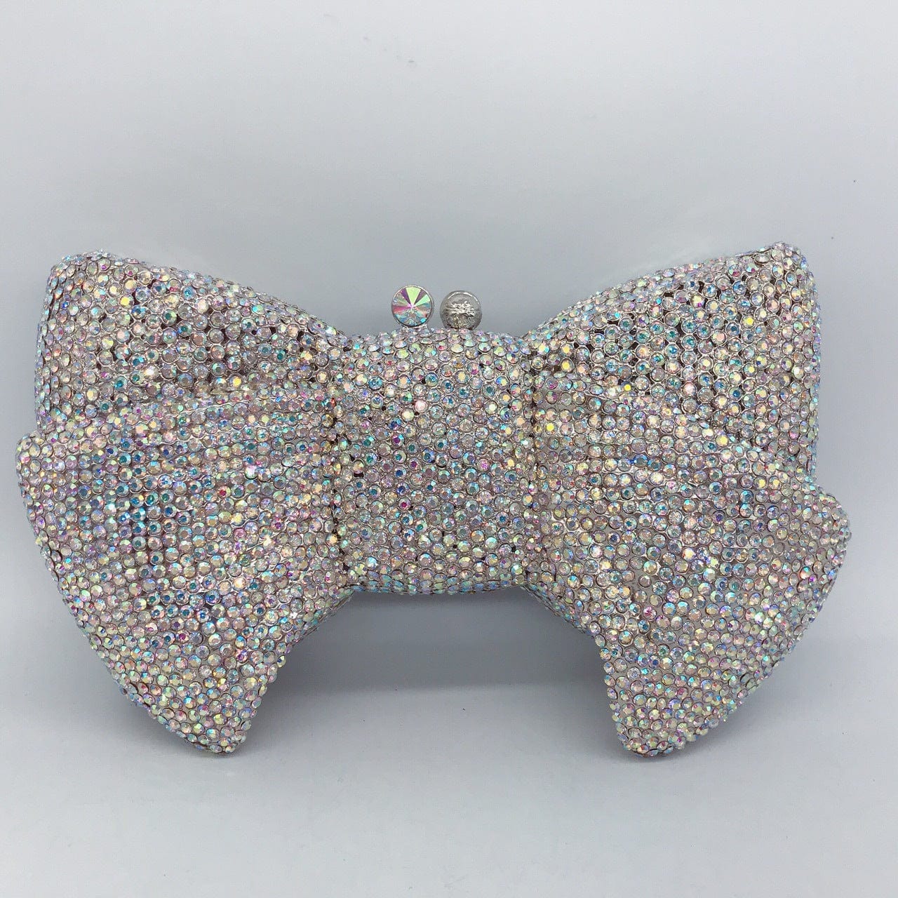 Standard Size / 30 JANHE Crystal French Fries Chips Clutch Shoulder Begs Metal Chain Women Evening Box Bags Wedding Party Purse Rhinestone Handbags