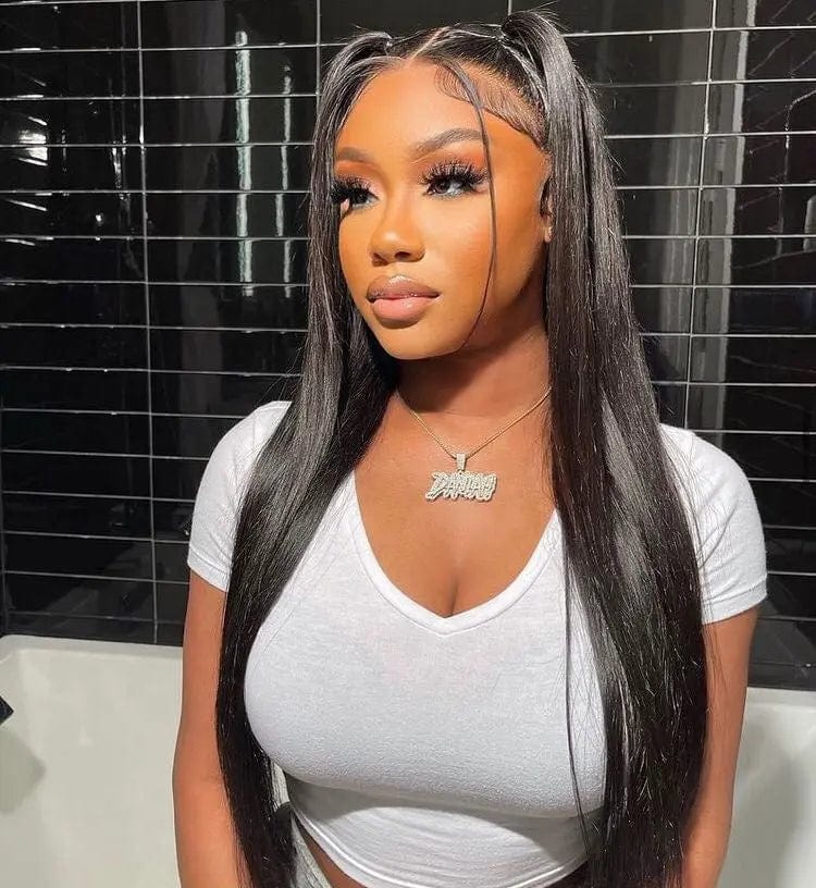 Straight Brazilian Hair 100%Human Hair Wigs
