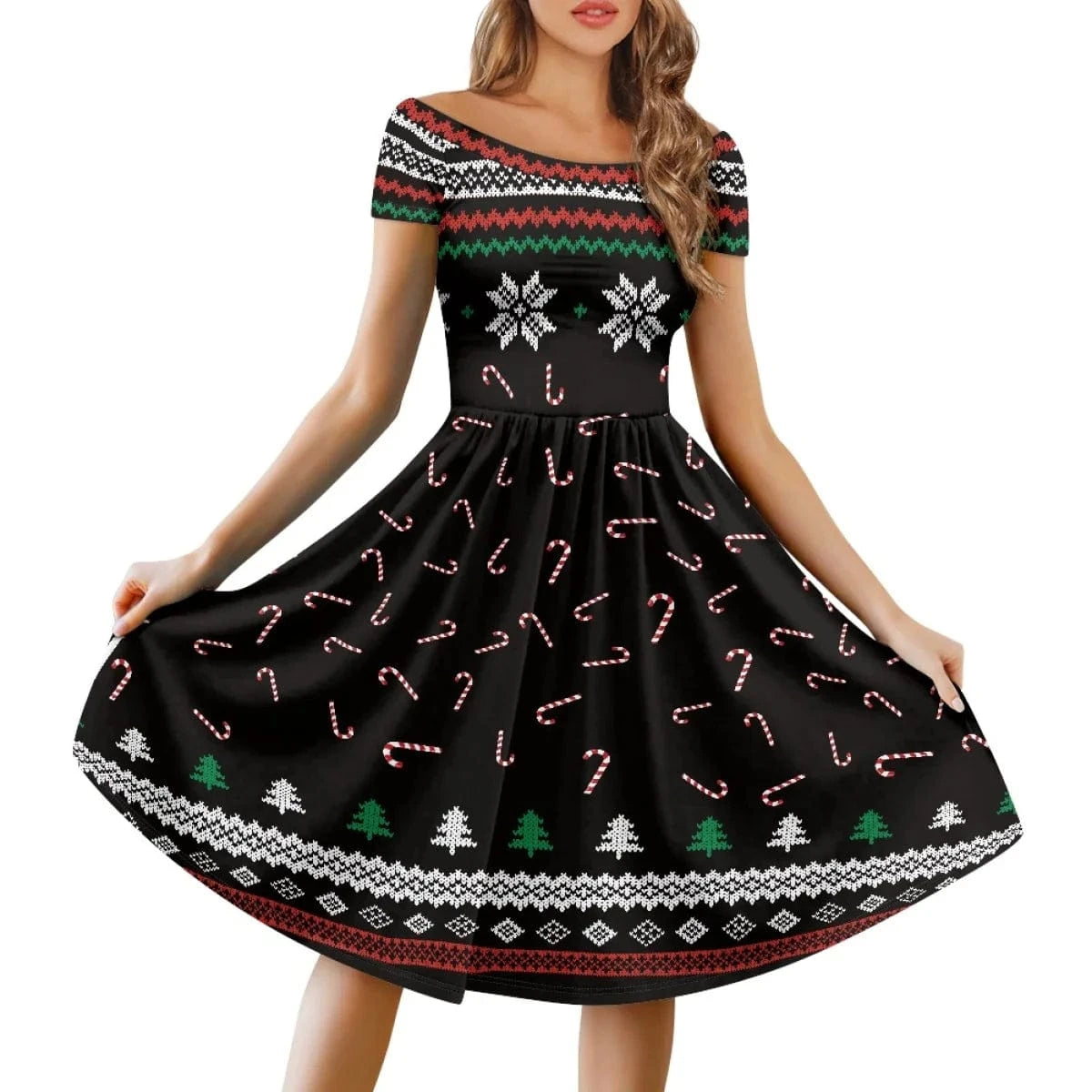 Summer Dresses for Women Casual Tshirt Short Sleeve Hawaii Floral Sundress Beach Cover Ups Women's Clothing Summer 2023 Dresses