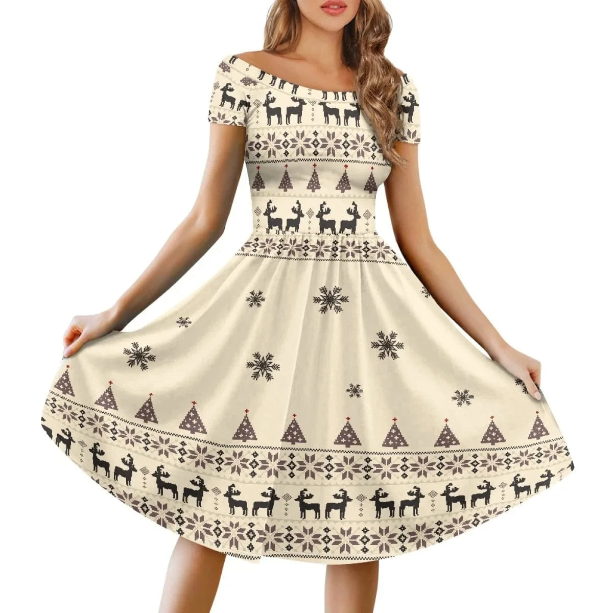 Summer Dresses for Women Casual Tshirt Short Sleeve Hawaii Floral Sundress Beach Cover Ups Women's Clothing Summer 2023 Dresses