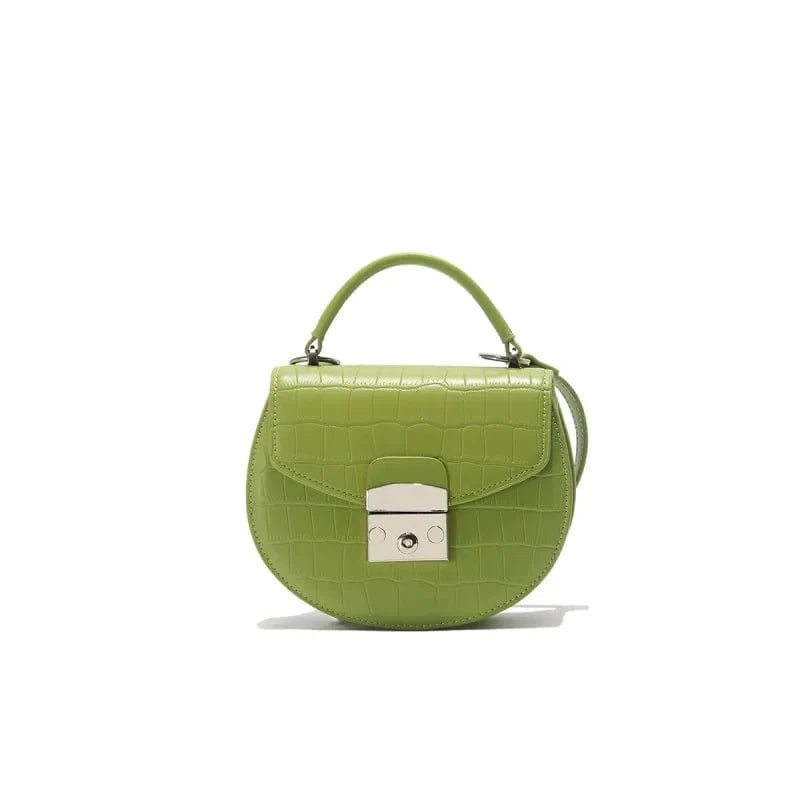 Summer simple handbags for women pu female crossbody bags pink color round 2023 trendy wholesale handbag