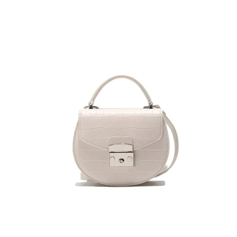 Summer simple handbags for women pu female crossbody bags pink color round 2023 trendy wholesale handbag