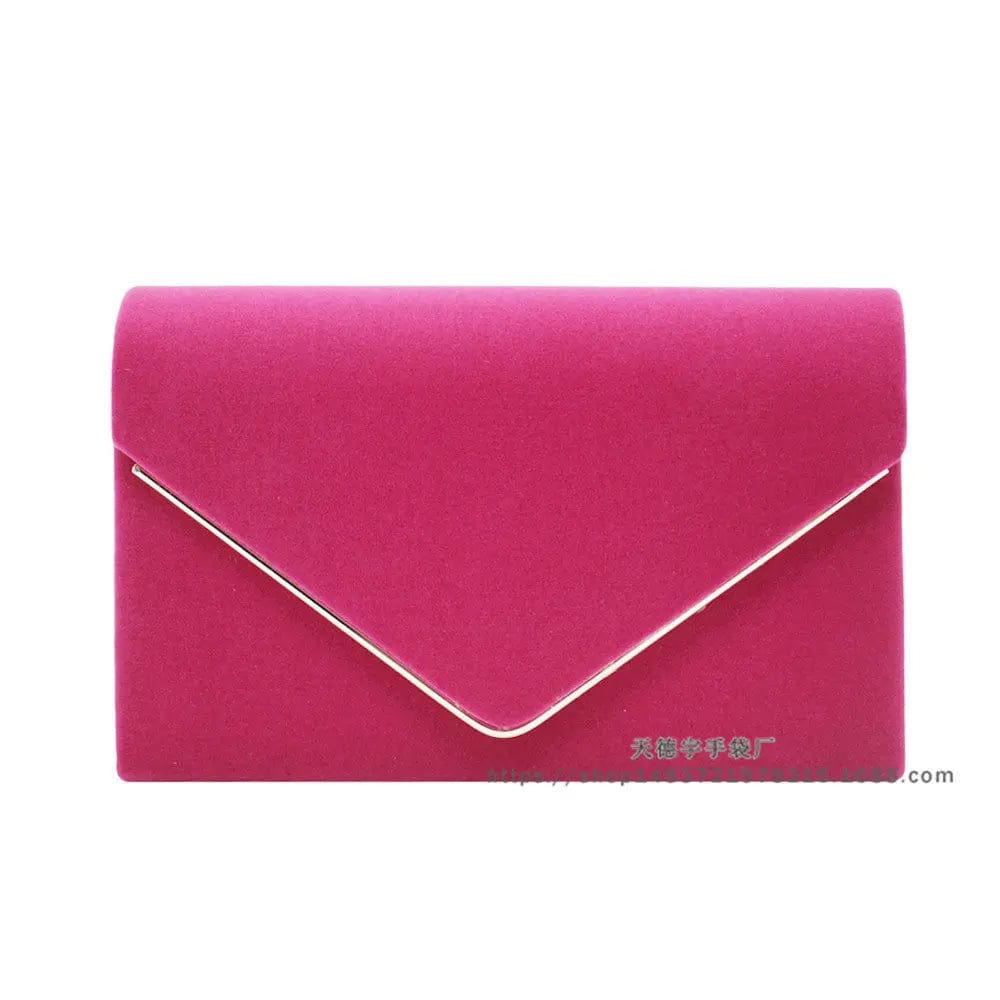 Summer Spot New High-end Velvet Dinner Bag Fashion Lady Clutch Retro Large Capacity Fashionable Evening Bag