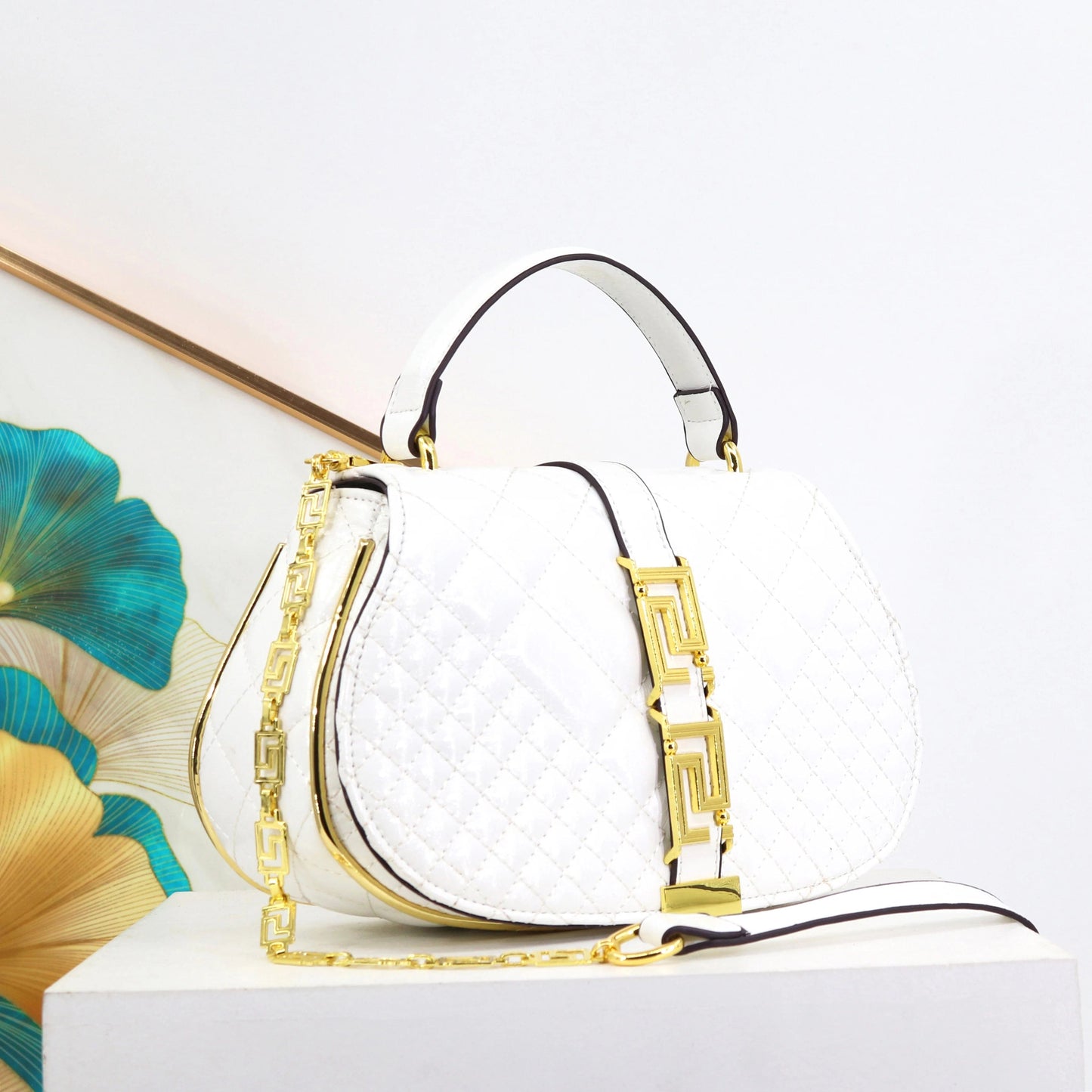 super product women small handbag super fiber material ladies bag quality designer hand bag chain crossbody saddle bag for girls