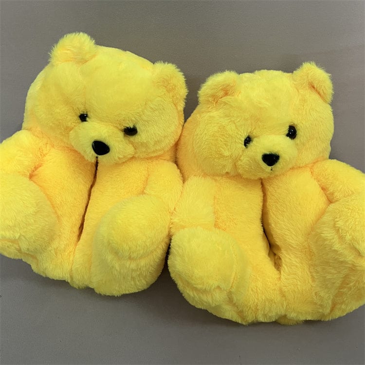 Support Drop Shipping Tebby Designer Sandals Slides Custom Logo Pink Animal Women Slides Footwear Teddy Bear Slippers