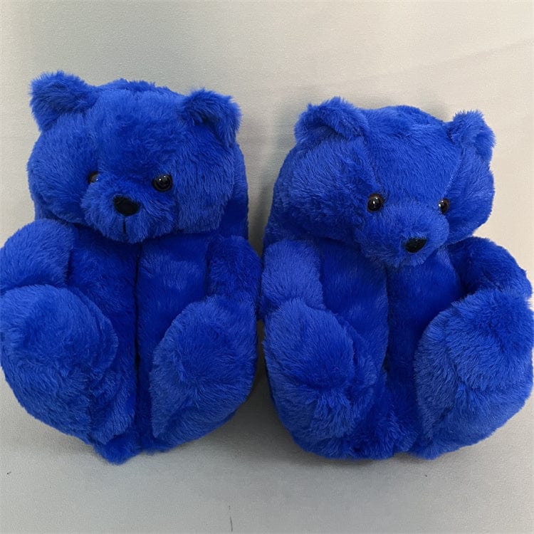 Support Drop Shipping Tebby Designer Sandals Slides Custom Logo Pink Animal Women Slides Footwear Teddy Bear Slippers