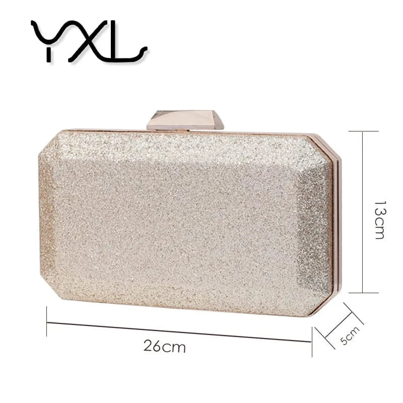 Surprise price high grade luxury party dress pu leather sparkly clutch evening bags