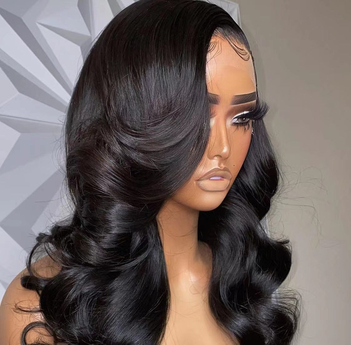 Top grade Wholesale ombre blonde 613 lace front closure wig 30 inch cuticle aligned Russian blonde color human hair lace wig