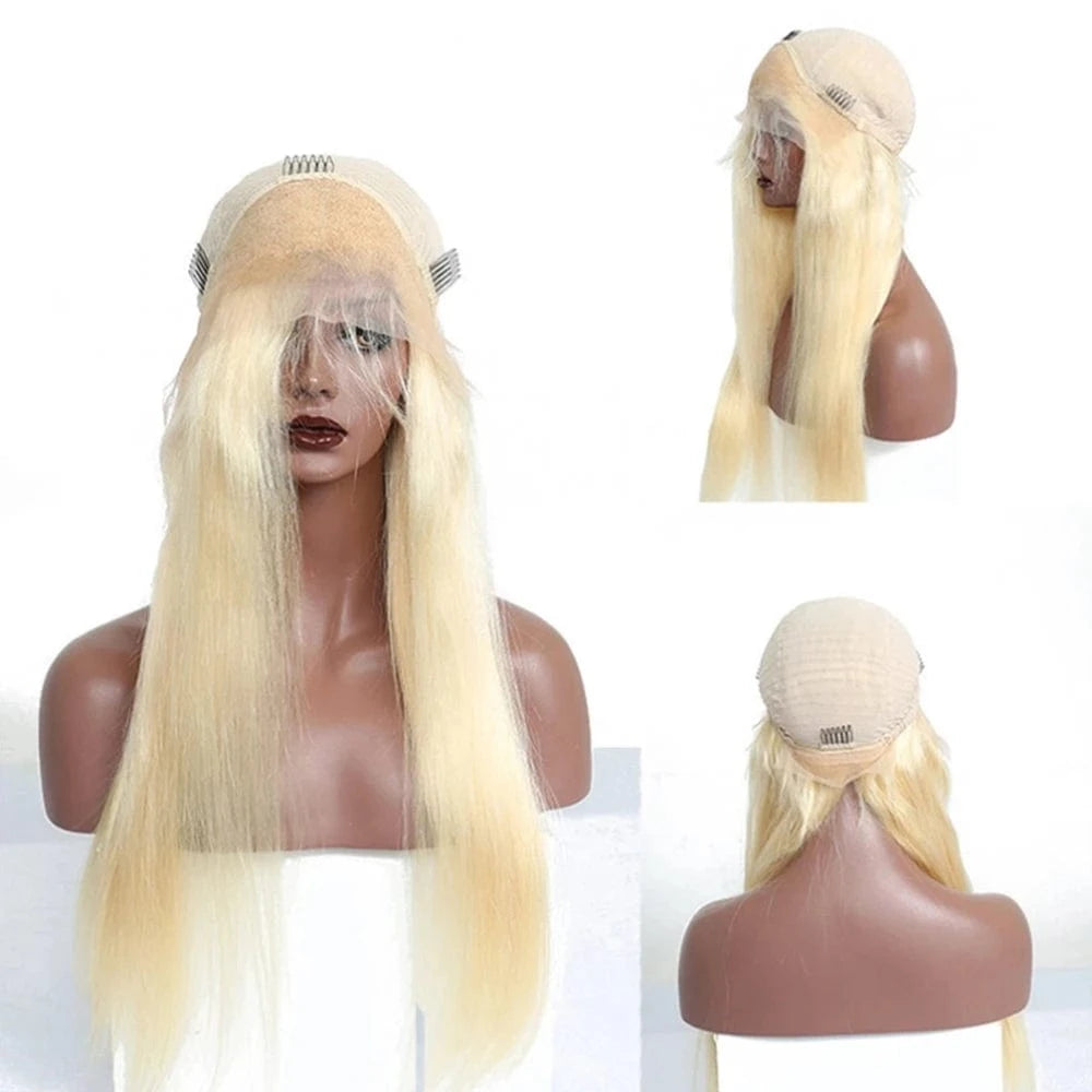 Top Quality 13x4 13x6 Blonde 613 Hair Wigs Virgin Brazilian 100 Human Hair Lace Front Wigs For Women