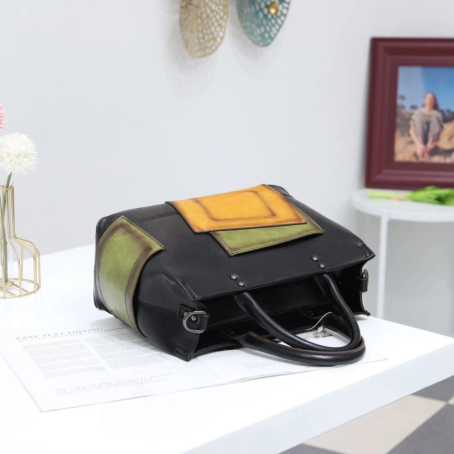 Top Quality Genuine Leather Handbags for Women Luxury Brand Ladies Shoulder Tote Bag For Women Large Size Leather  Hand Bags