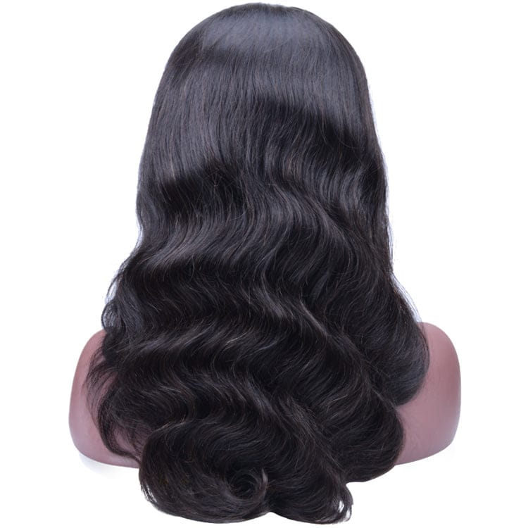 Top Quality Grade 10A Natural Color 360 Lace Wig Virgin Human Hair Wig Mink Malaysian Hair Body Wave Remy 360 Lace Wig