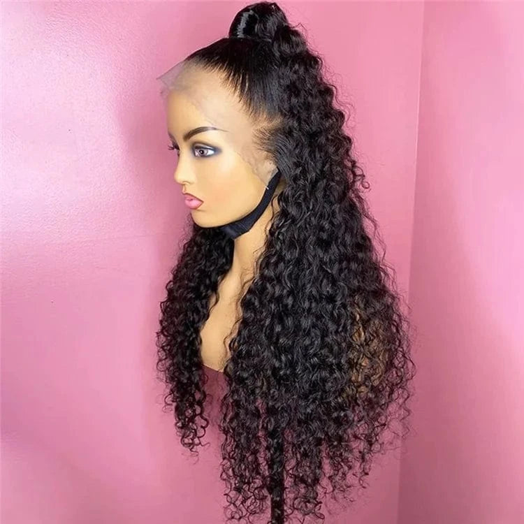 Top Quality Natural Color 180% Density 13*4 Hd Full Front Wig Raw Virgin Hair 100% Human Hair Wigs