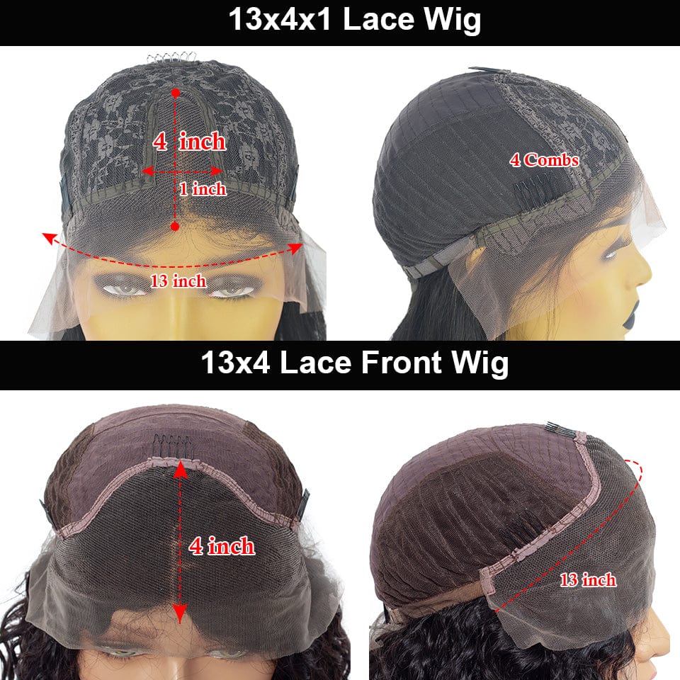 Transparent Dark Blue T Part Body Wave Wigs Pre Plucked 28 30 Inch Lace Front Human Hair Wigs Ombre Colored 13x4 Lace Front Wig