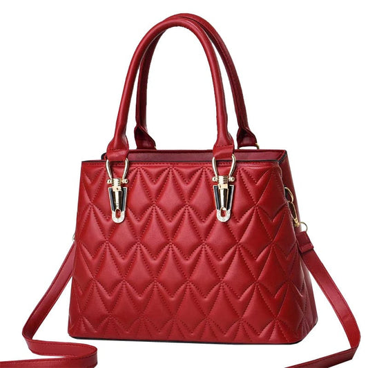 trend rhombus pattern design party messenger bag large capacity elegant ladies shoulder bag fashion high quality handbags