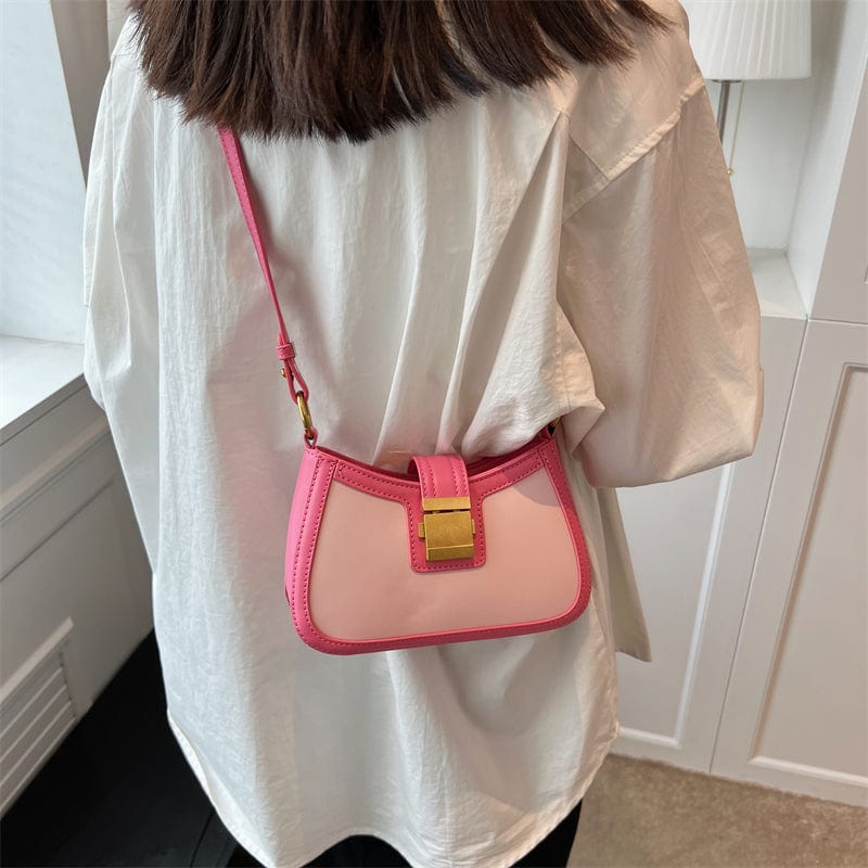 Trending Underarm Bags 2022 Luxury Shoulder Hand Bags Ladies PU Leather Small Purses Women Handbag