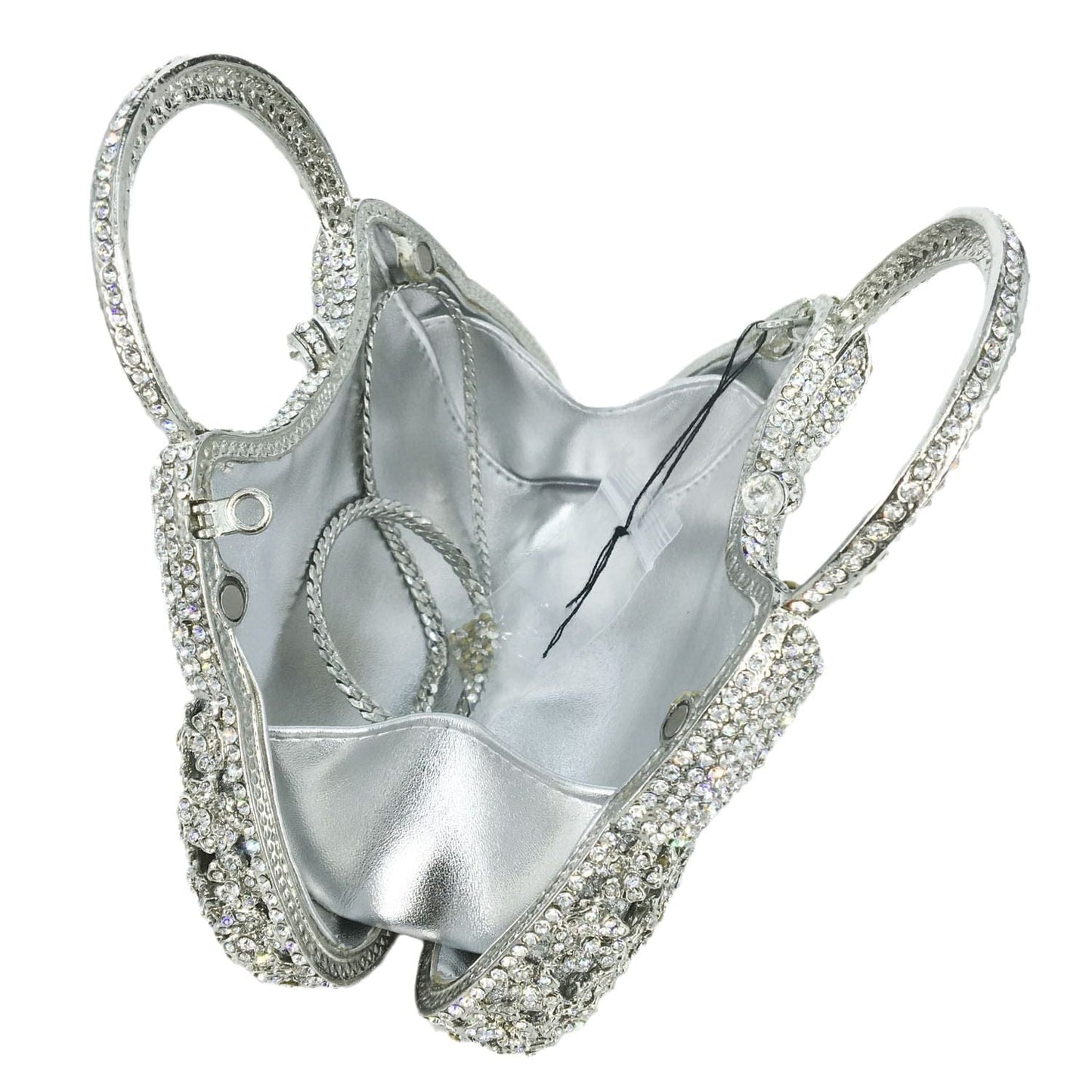 Trendy New Designed Charming Crystal Women Handbag High Quality Evening Diamond Clutch Purses Luxury Rhinestone Bag