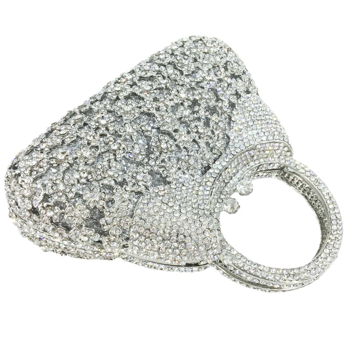 Trendy New Designed Charming Crystal Women Handbag High Quality Evening Diamond Clutch Purses Luxury Rhinestone Bag