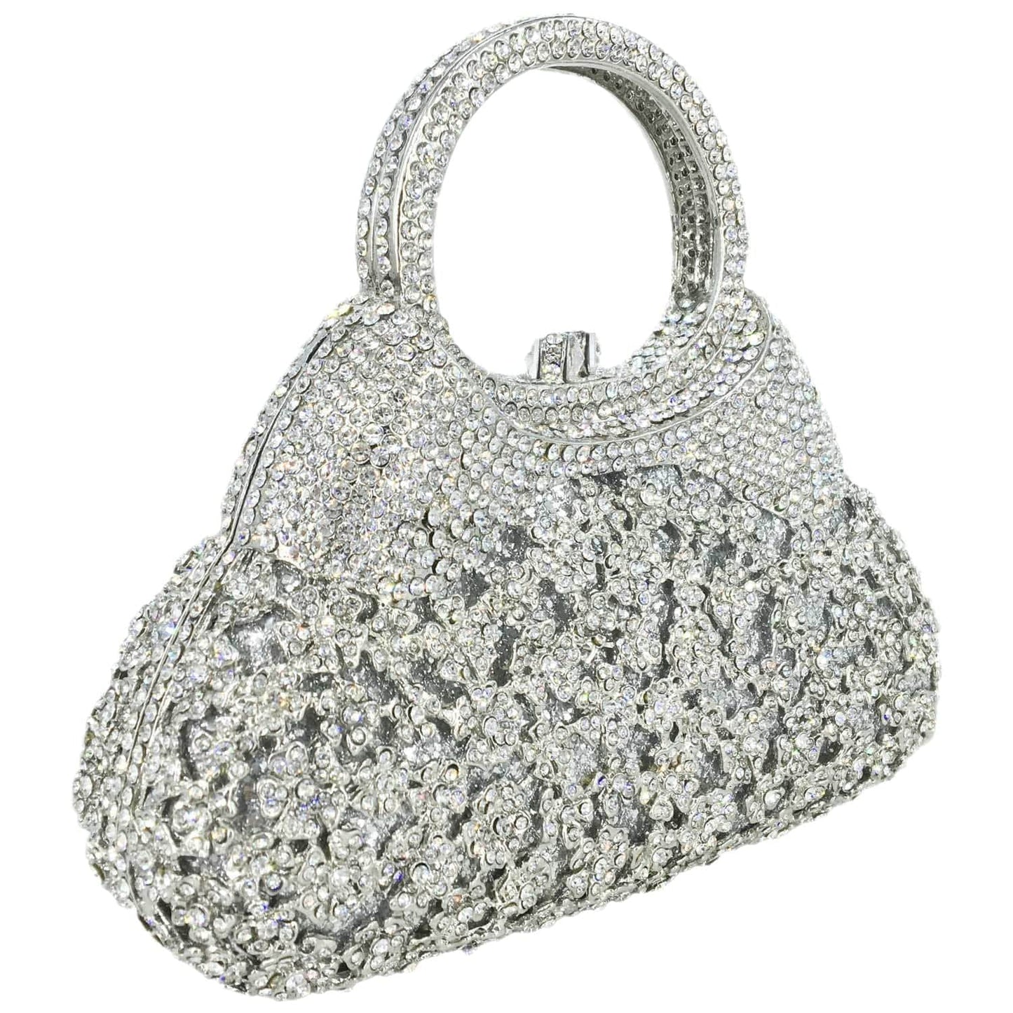 Trendy New Designed Charming Crystal Women Handbag High Quality Evening Diamond Clutch Purses Luxury Rhinestone Bag