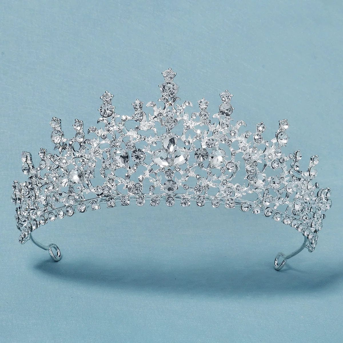 TS-J2971 Fancy Birthday Wedding Accessories Princess Tiara Rhinestone  Headband Bridal Crowns For Bride