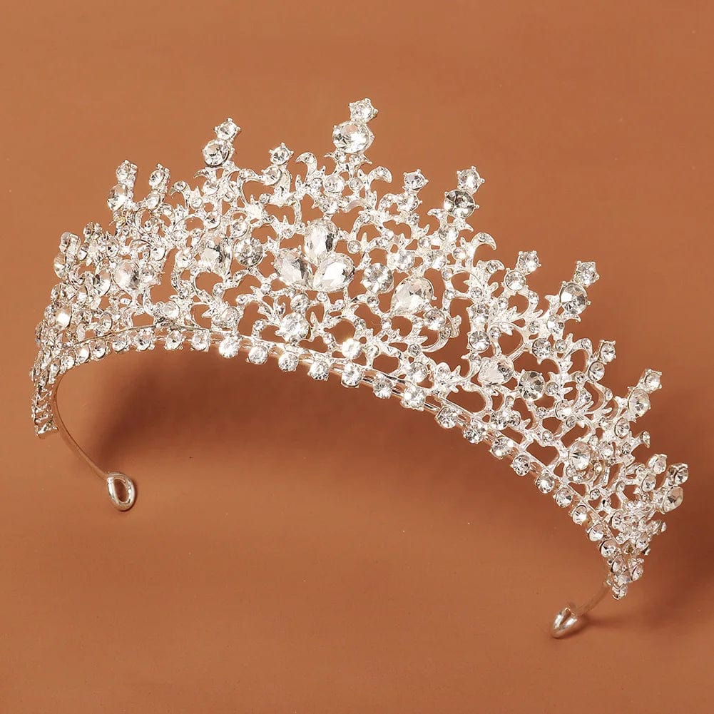 TS-J2971 Fancy Birthday Wedding Accessories Princess Tiara Rhinestone Headband Bridal Crowns For Bride