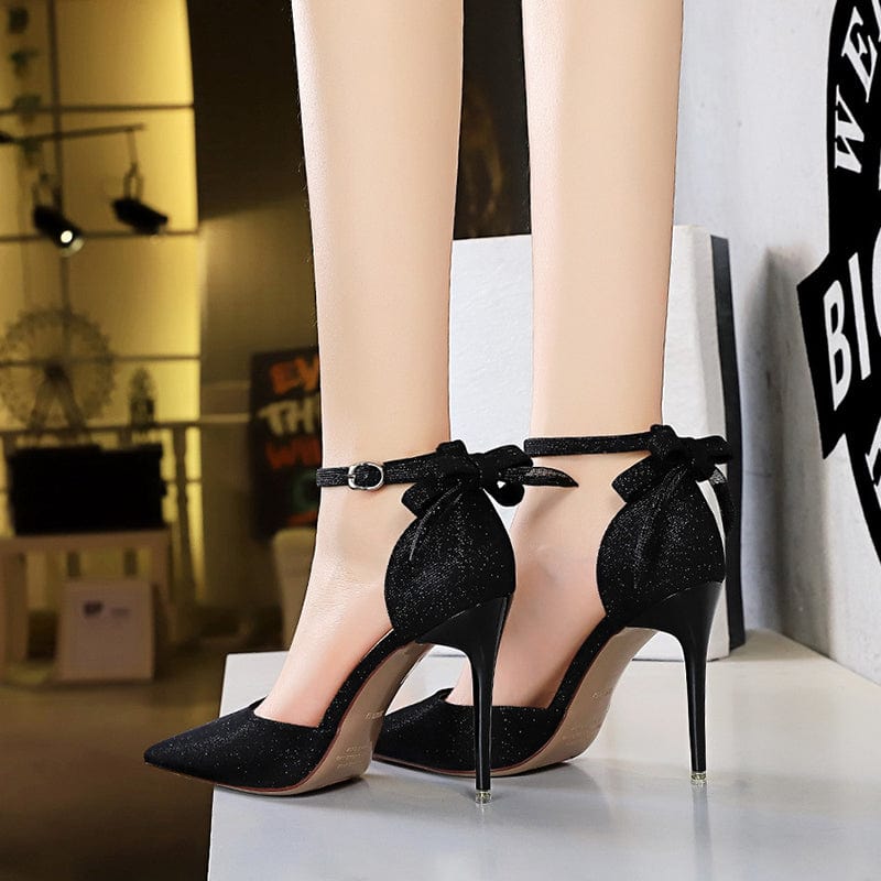 US10-EU43 / heels 1 GX273 Women Plus Size Elegant Dinner Dress Shoes Best Price Custom Logo Heels For Ladies