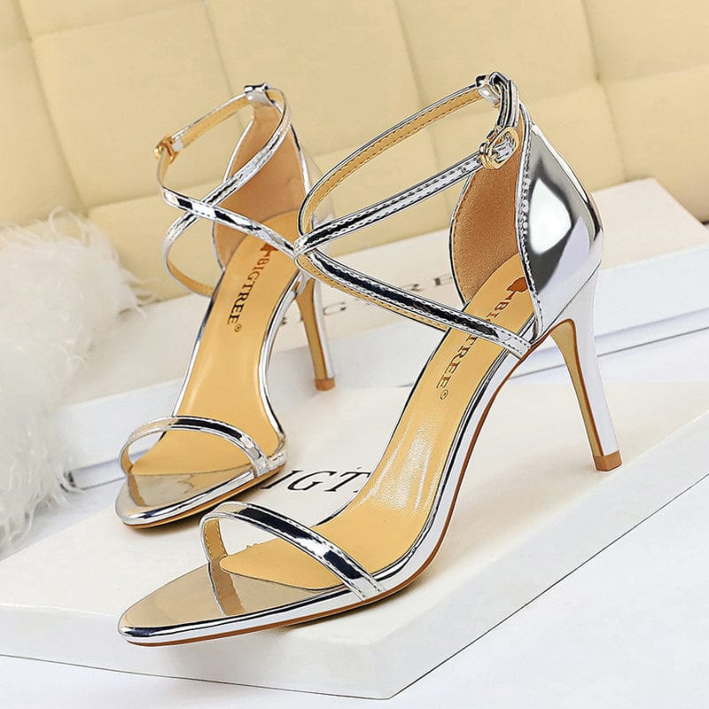 US7-EU38 / color 3-8cm GX243 Wholesale Ladies Trendy Dress Shoes With Custom Logo Elegant Pumps Women Heels