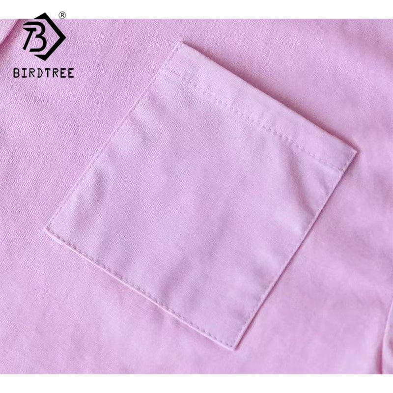 Vintage Solid Women Two Piece Set Cotton Linen Turn-down Collar Shirt Elastic Drawstring Pants High Waist Loose Plus Size S26001